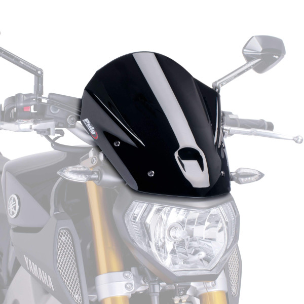 Puig Puig touring screen | black (opaque) | yamaha mt-09 2013>2016